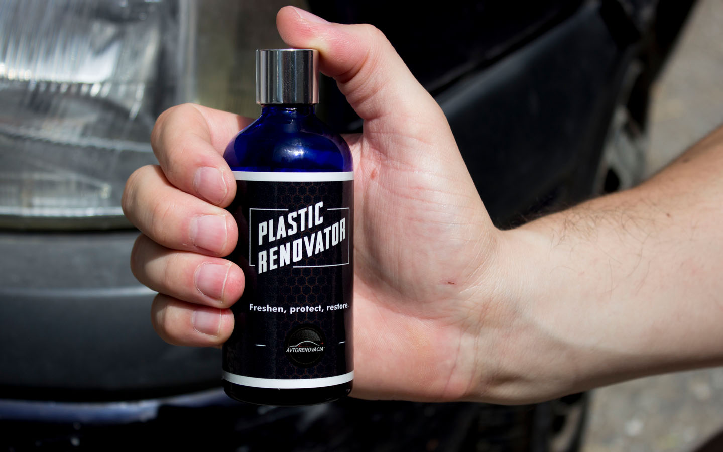 Plastic Renovator - Освежител за пластмаса - Лайсни под фарове